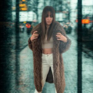 Manteaux Longues Fausses Fourrures