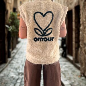 Gilet Sans Manches Beige