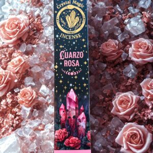 Encens Magie Cristaux Quartz Rose 15g