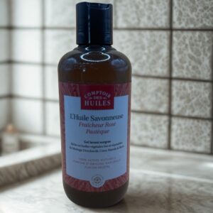 Huile de Douche Savonneuse Bio Rose Pastèque