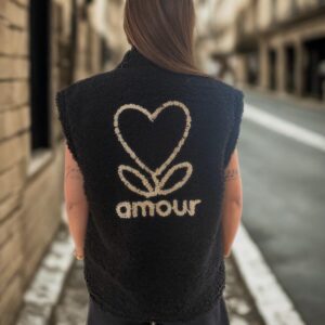 Gilet Sans Manches Noir